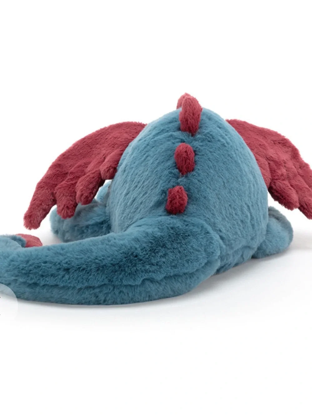 Jellycat Dexter Dragon Plush - Teal and Red